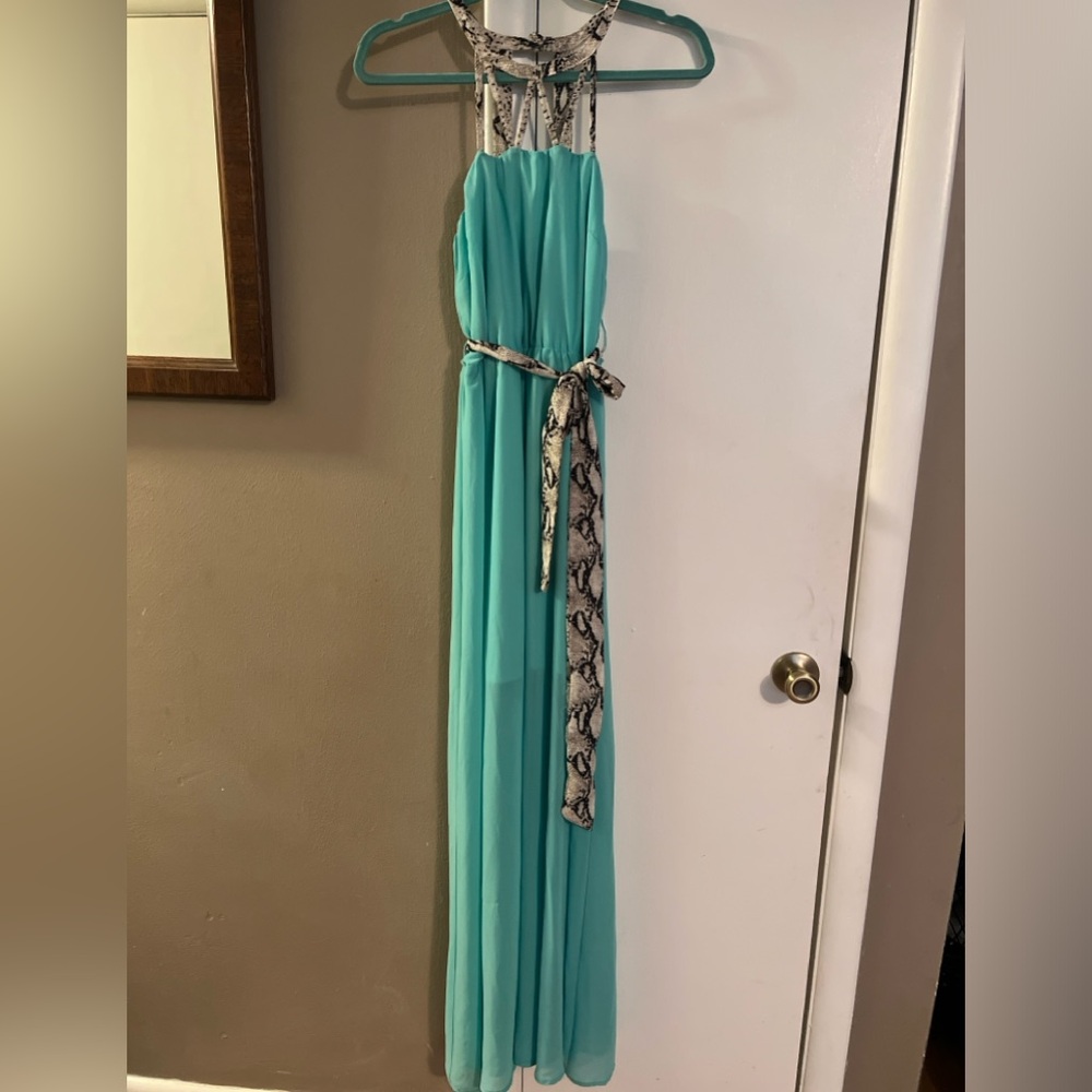Floor length dress